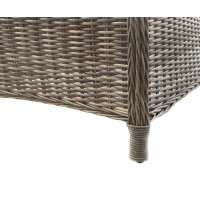 Bellavista »Ria« Dininglounge Set, grau, Polyrattan, für 4 Personen