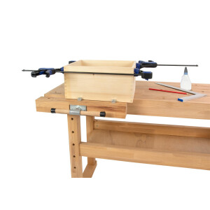 ikta Hobelbank aus Buchenholz 140 × 50 cm –...